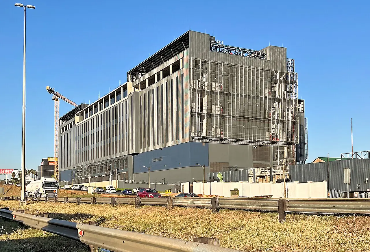 A Teraco data centre building on the Isando campus in Johannesburg