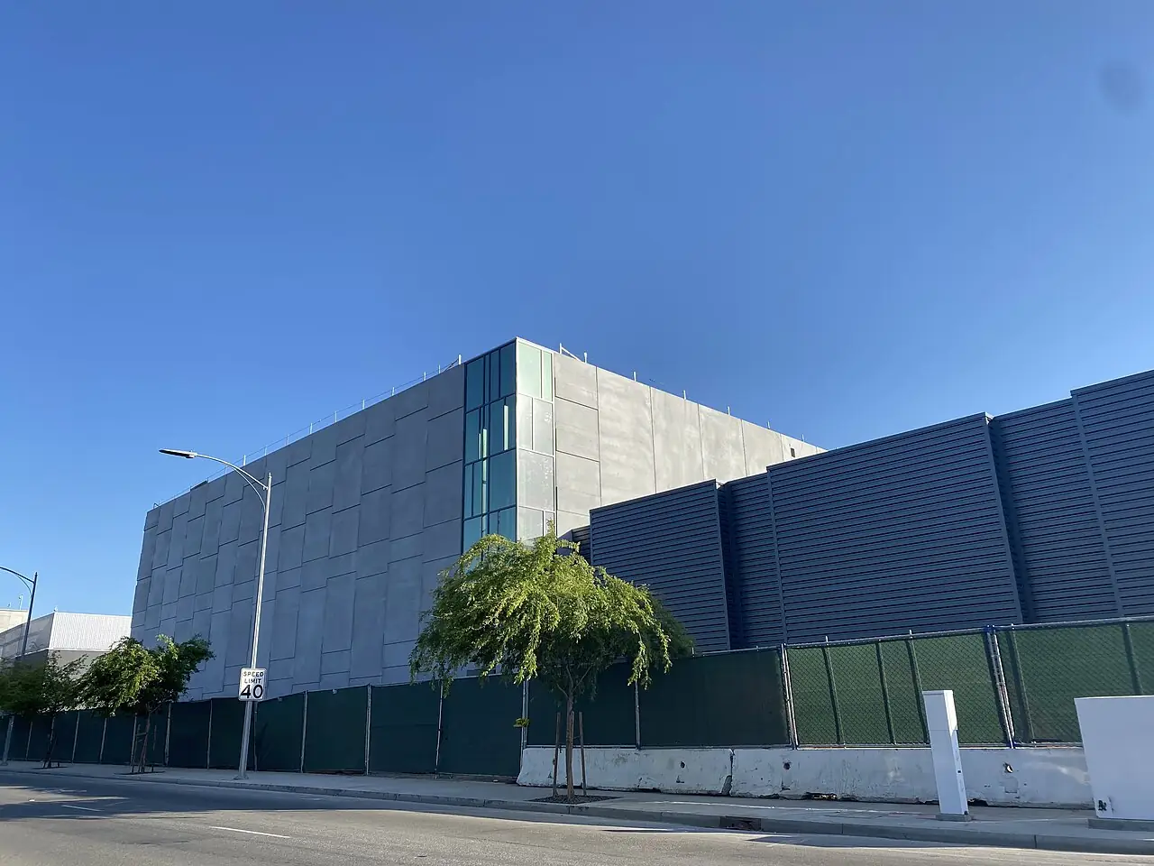 An Equinix data centre building on the San Jose campus